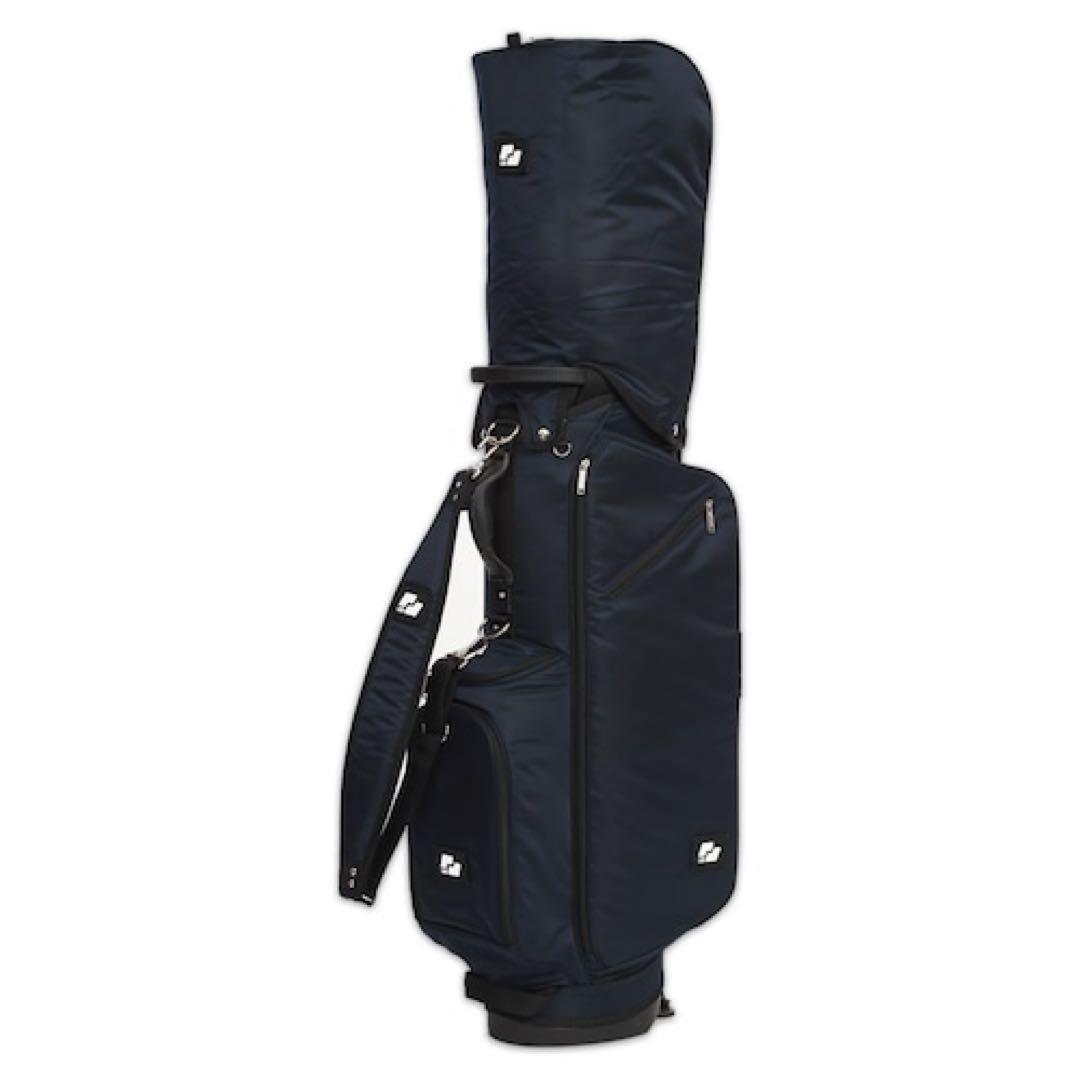 フジクラ　ラスターネイビー スタンドゴルフバッグ