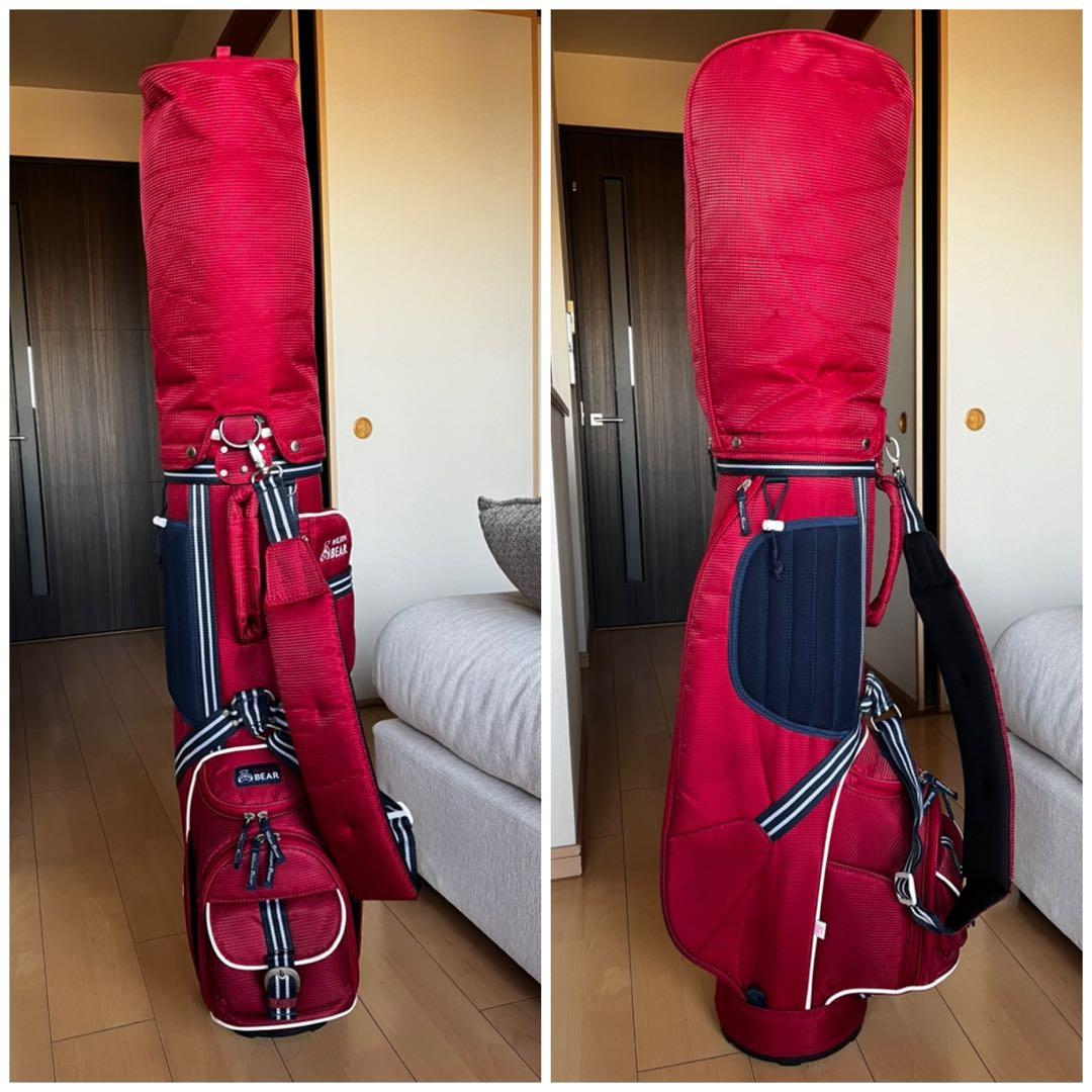 良品ウィルソンベア　WILSON BEAR レディース　軽量　キャディバッグ