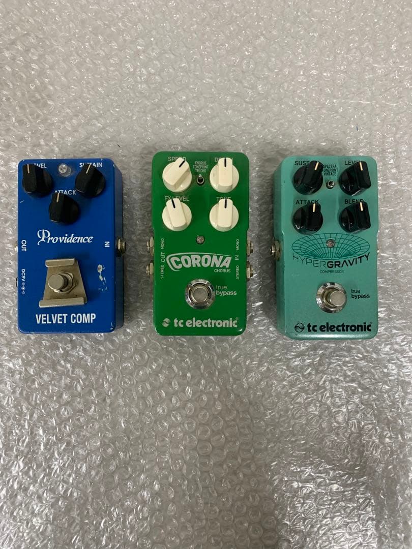 ギターエフェクターVELVET COMP.tc electronic