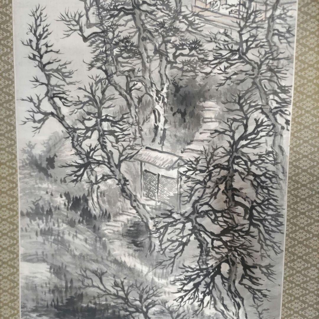 稲垣錦荘　掛軸　H92