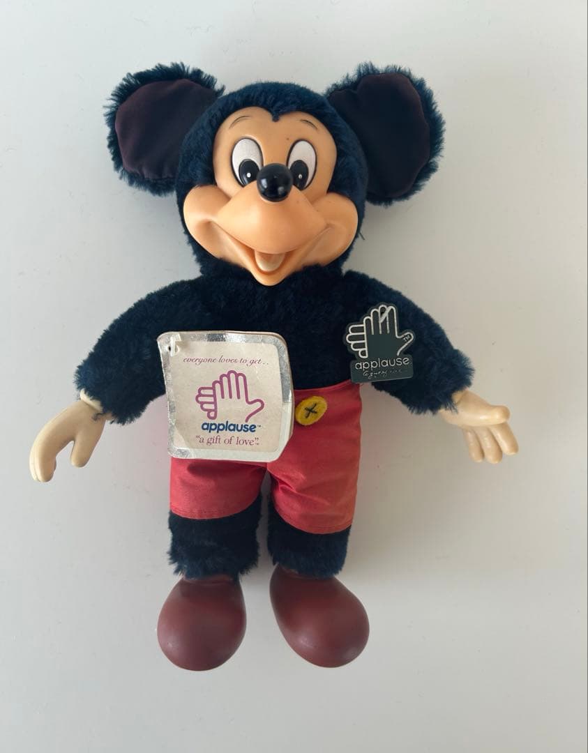 applause社製ミッキーマウス　ミニーマウス　オールドミッキー　1980年代