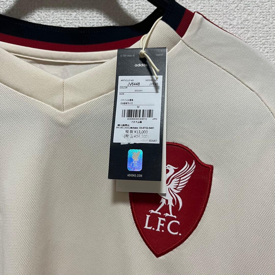 【新品】 リバプールFC 25/26 ユニフォーム 長袖 アウェイ アディダス