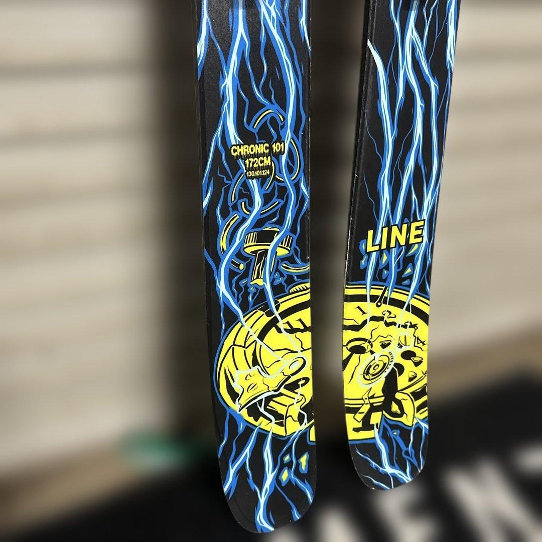 スキー LINE CHRONIC 101 172cm look pivot18