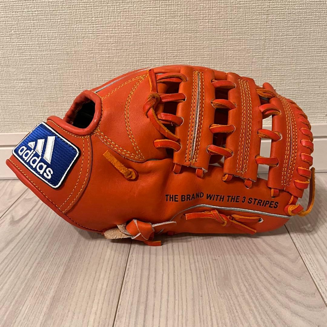 美品 アディダス メジャーパフォーマンス 軟式 内野手用 グローブ 未型付け