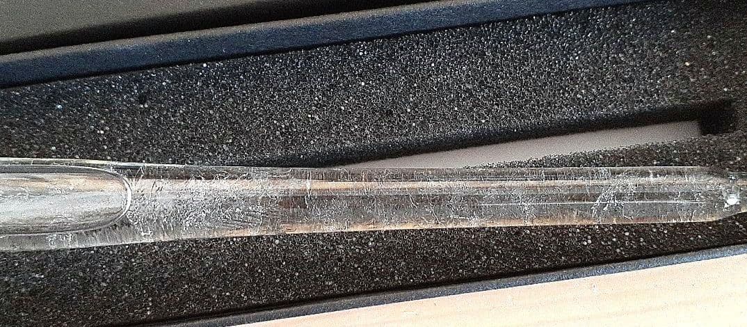 ガラス工房まつぼっくり　ガラスペン　ストームガラス　未使用