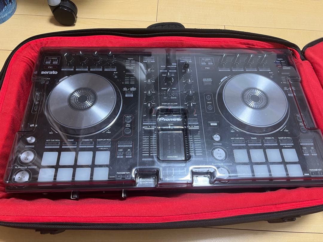 Pioneer DDJ-SR カバーとバッグ付き
