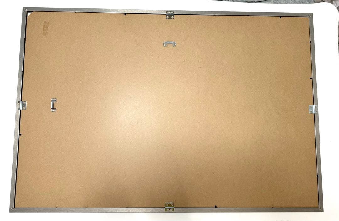 No.210フレーム付きキャンバスアート　マグリット　オマージュアート　恋人たち