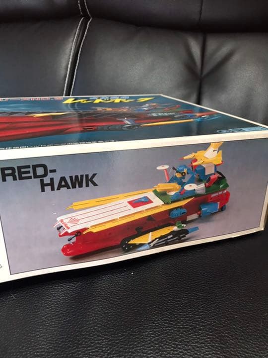 R 1979~1981年製 アオシマ　合体空母レッドホーク　未使用品　当時物