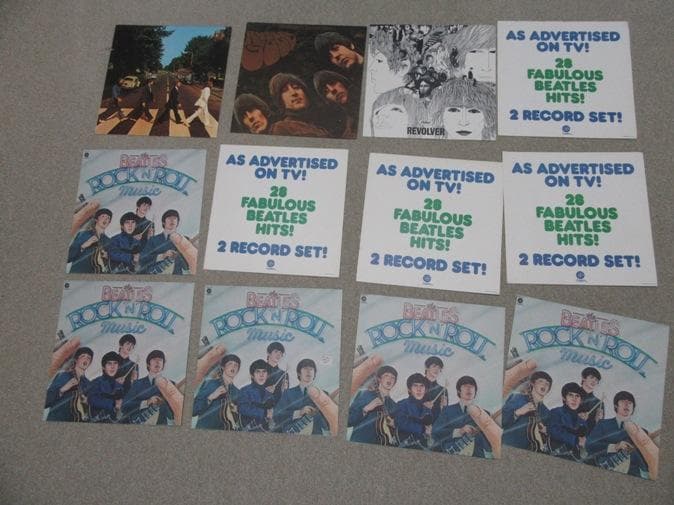 記念品★BEATLES★ROCK N ROLL MUSIC PROMO FOR