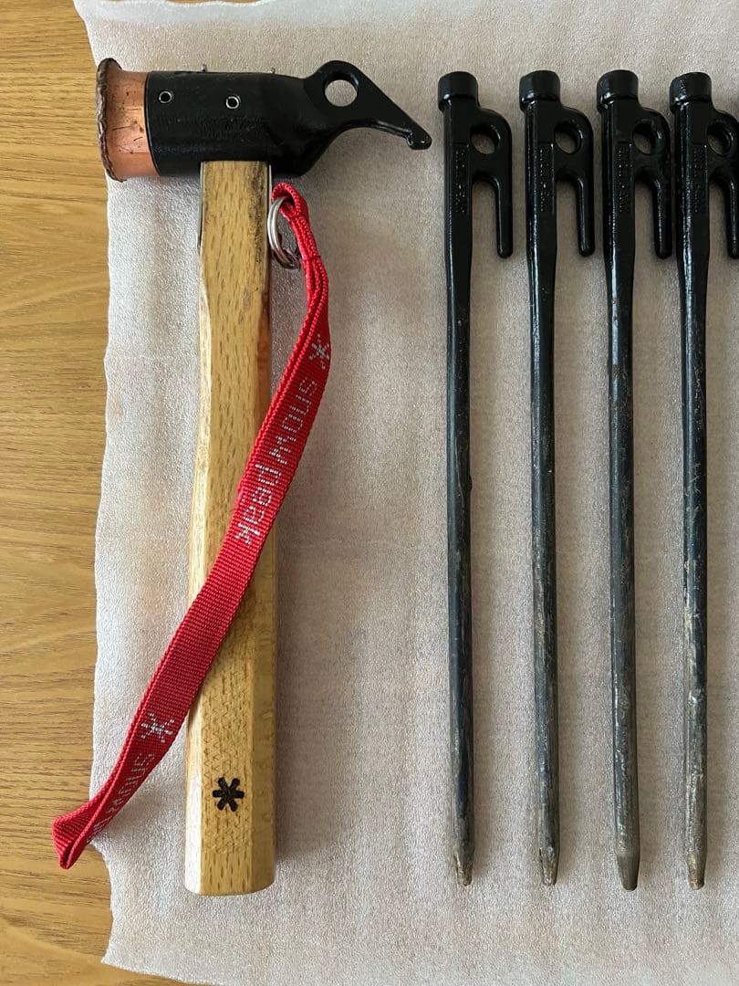 【peak】ペグ&ハンマー&マルチコンテナセット