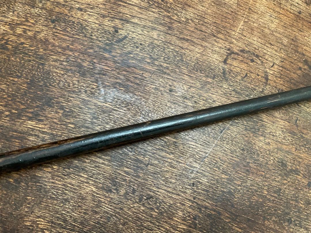 李朝　匙　柄杓　民藝　仏教美術　長さ約60cm