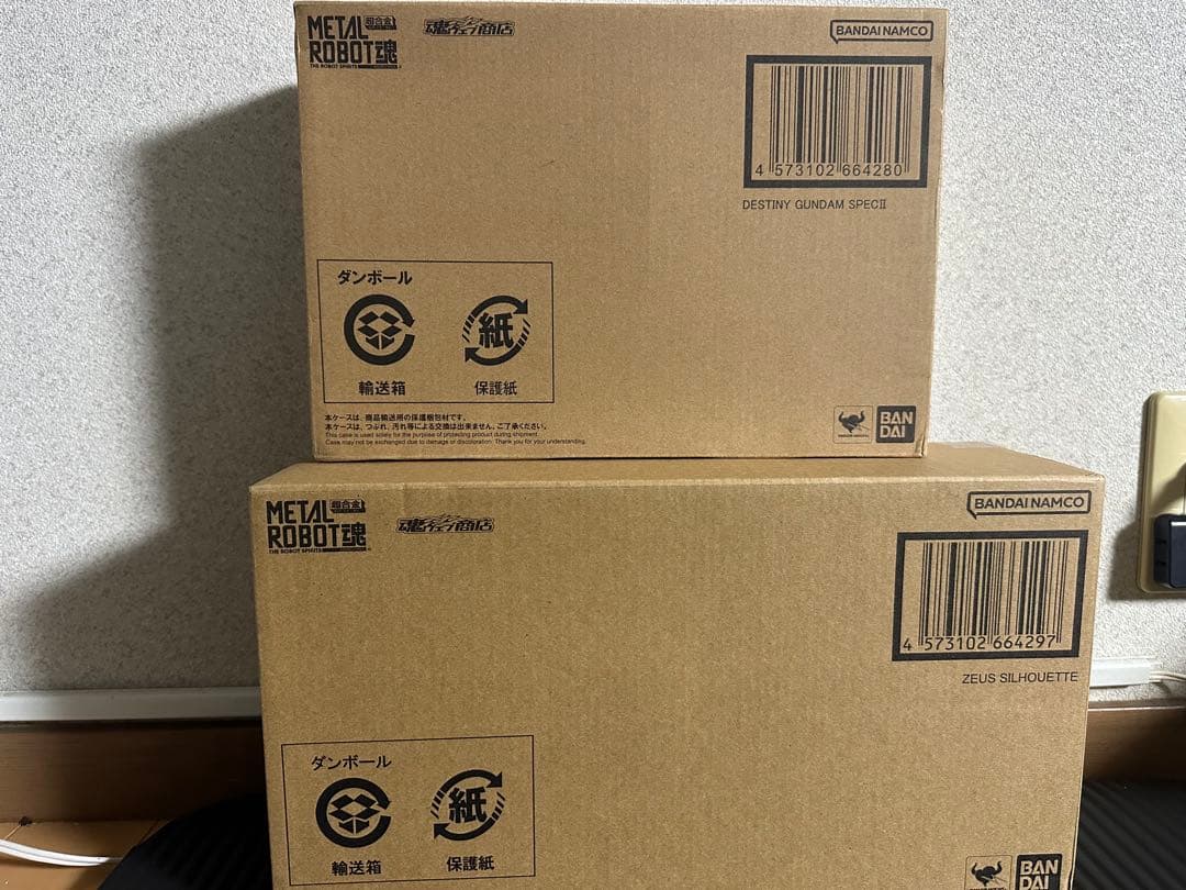 L ROBOT魂ゼウスシルエット ＆デスティニーガンダムSpecII
