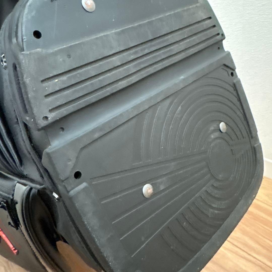 JORDAN フェイドアウェイプレミアムゴルフバッグ ブラック/レッド