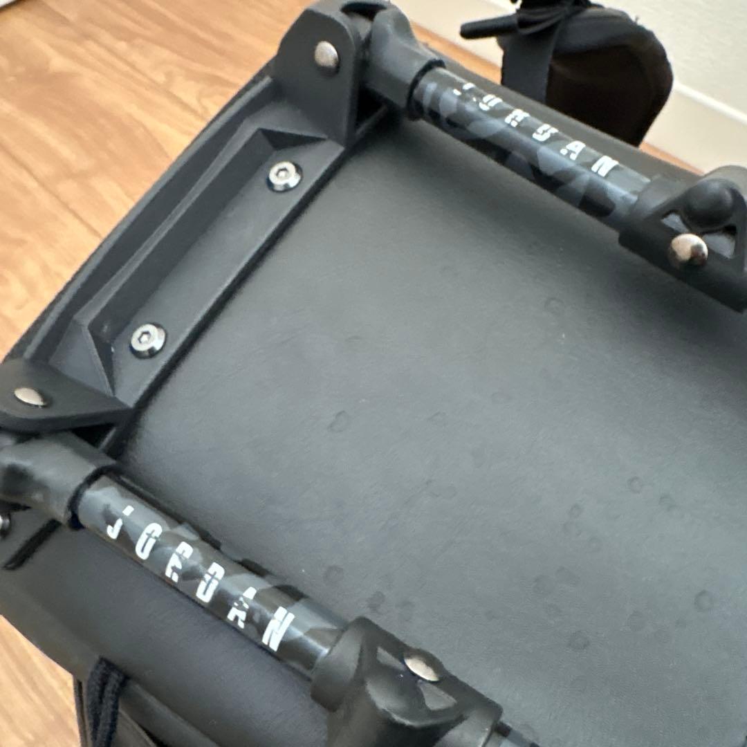 JORDAN フェイドアウェイプレミアムゴルフバッグ ブラック/レッド