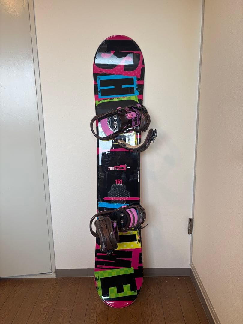 スノーボード ビンディング付