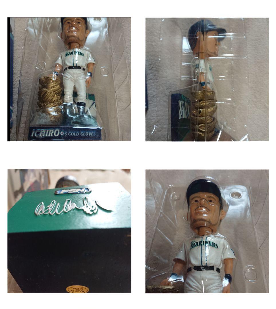 ★★イチロー 2007-09年 球場限定配布 ボブルヘッドドール 当日チケット付