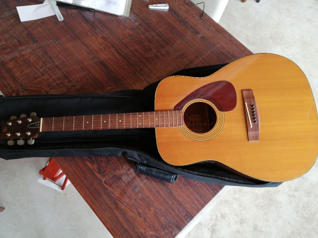YAMAHA　FG160　70年代ヤマハグリーンラベルソフトケース付