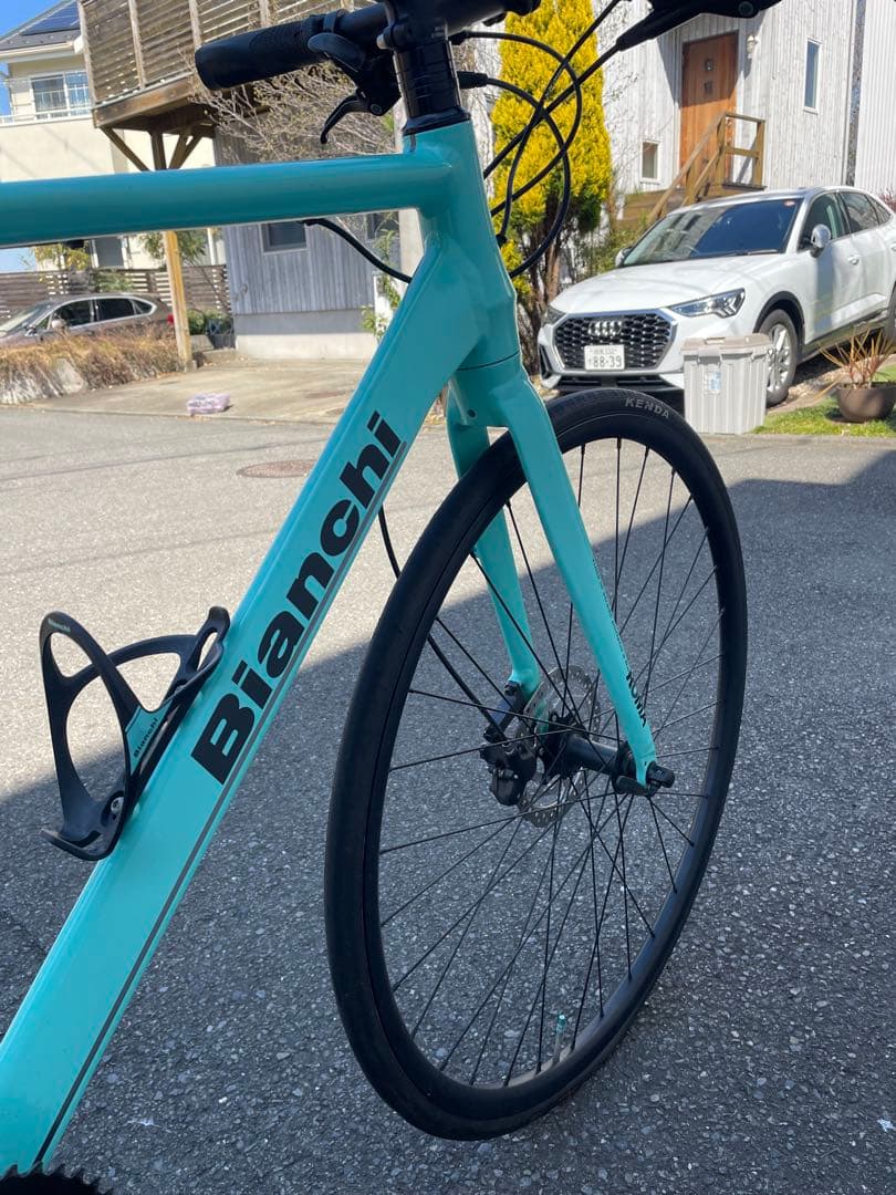 最終値下げ　Bianchi ROMA3 50サイズ　ディスクブレーキ　ライト付