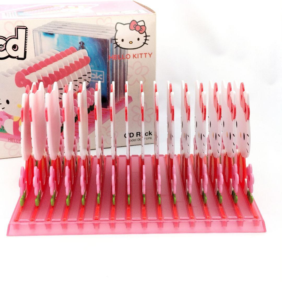 当時物 未使用 ハローキティ CDラック 15枚 2001年 レトロ サンリオ