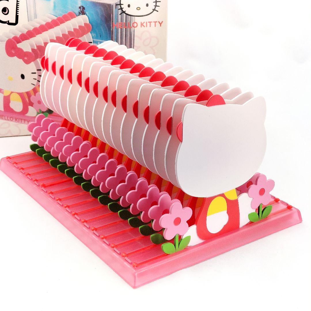 当時物 未使用 ハローキティ CDラック 15枚 2001年 レトロ サンリオ