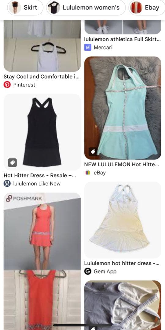 ルルレモン　テニスウェア