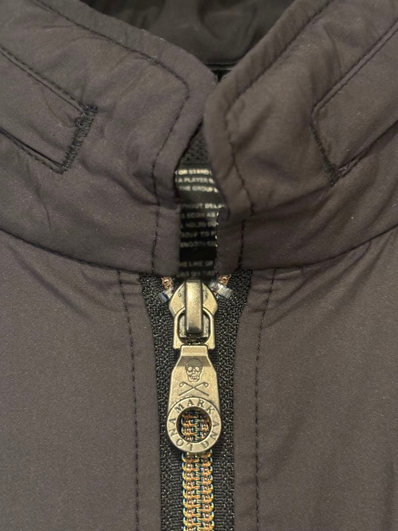 美品　L マークアンドロナ　ジップアップ　ブルゾン　スカル　アウター　ジャケット