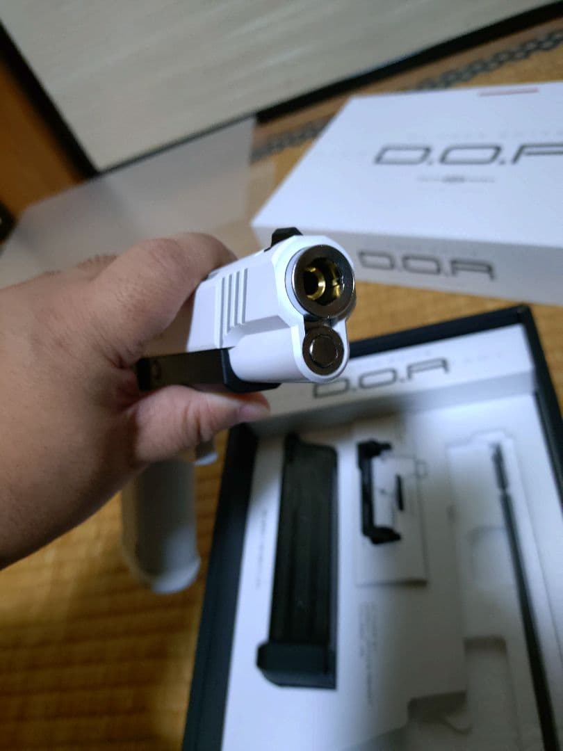 東京マルイ D.O.R ガスガン HI-CAPA & マイクロプロサイトホワイト