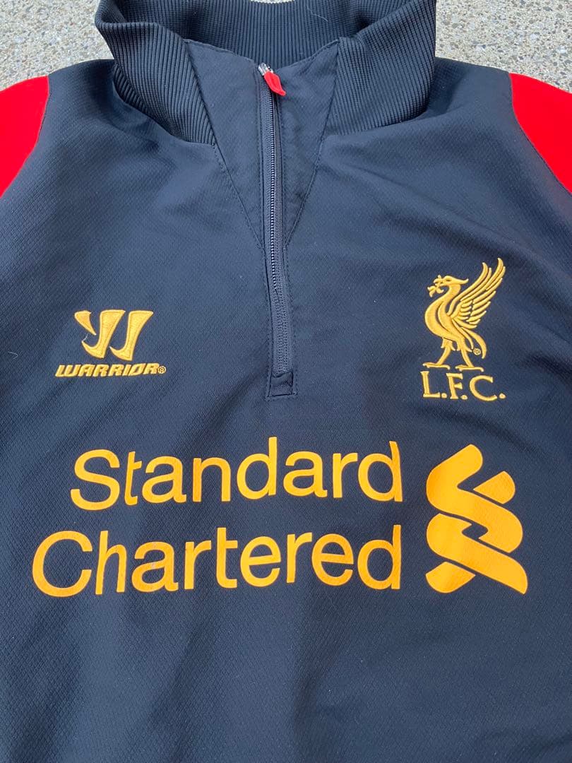 【希少】WARRIOR ×リバプールFC ハーフジップトレーニングジャケットXL