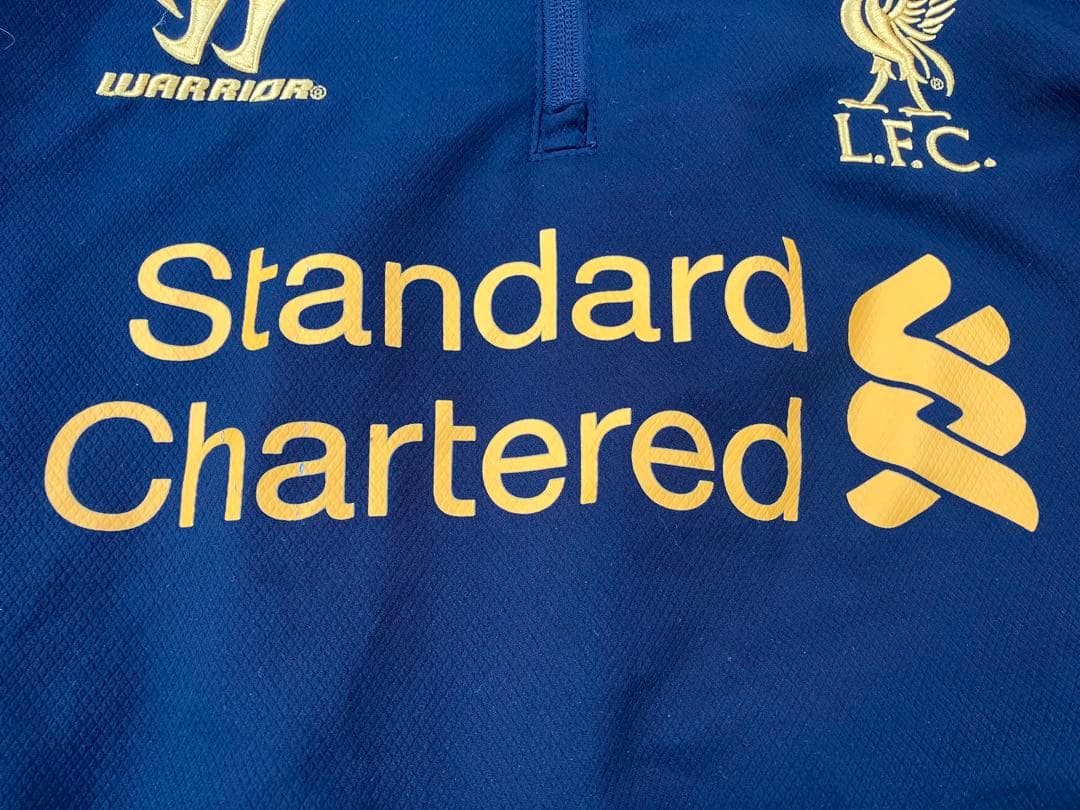 【希少】WARRIOR ×リバプールFC ハーフジップトレーニングジャケットXL
