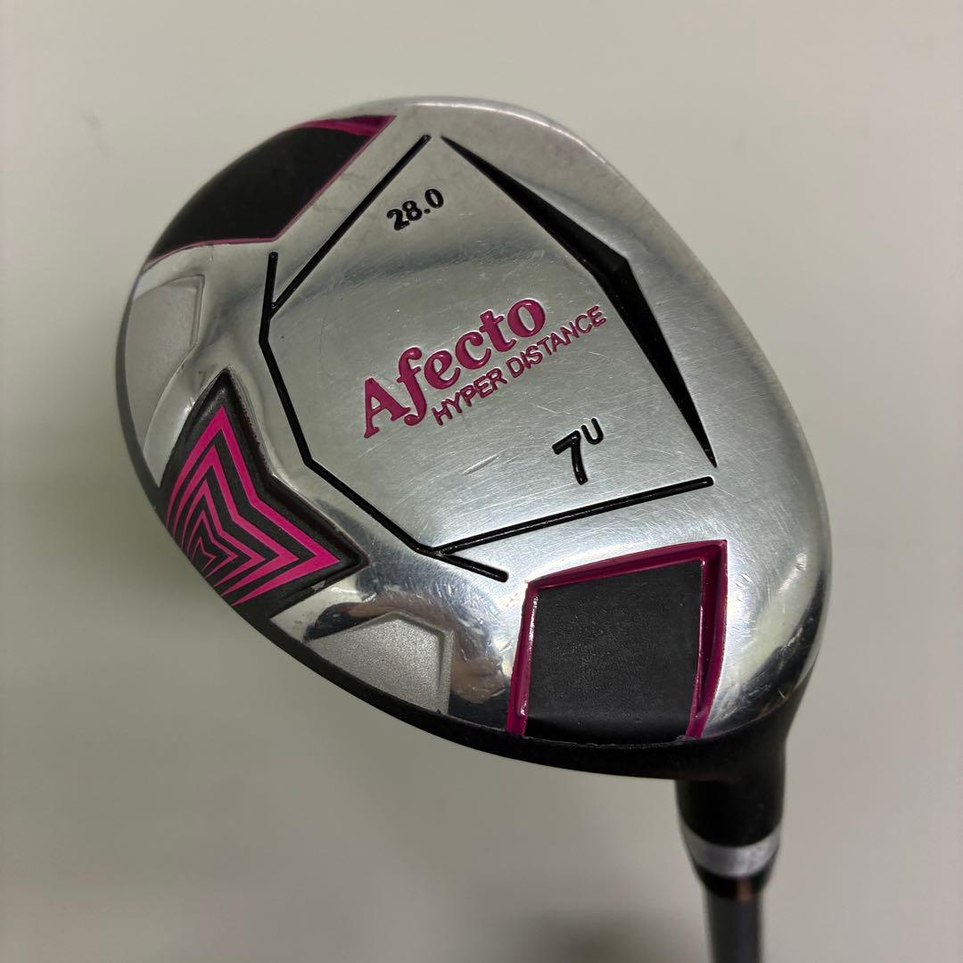 レディースゴルフクラブセット【FILA GOLF】【Afect】【初心者用】