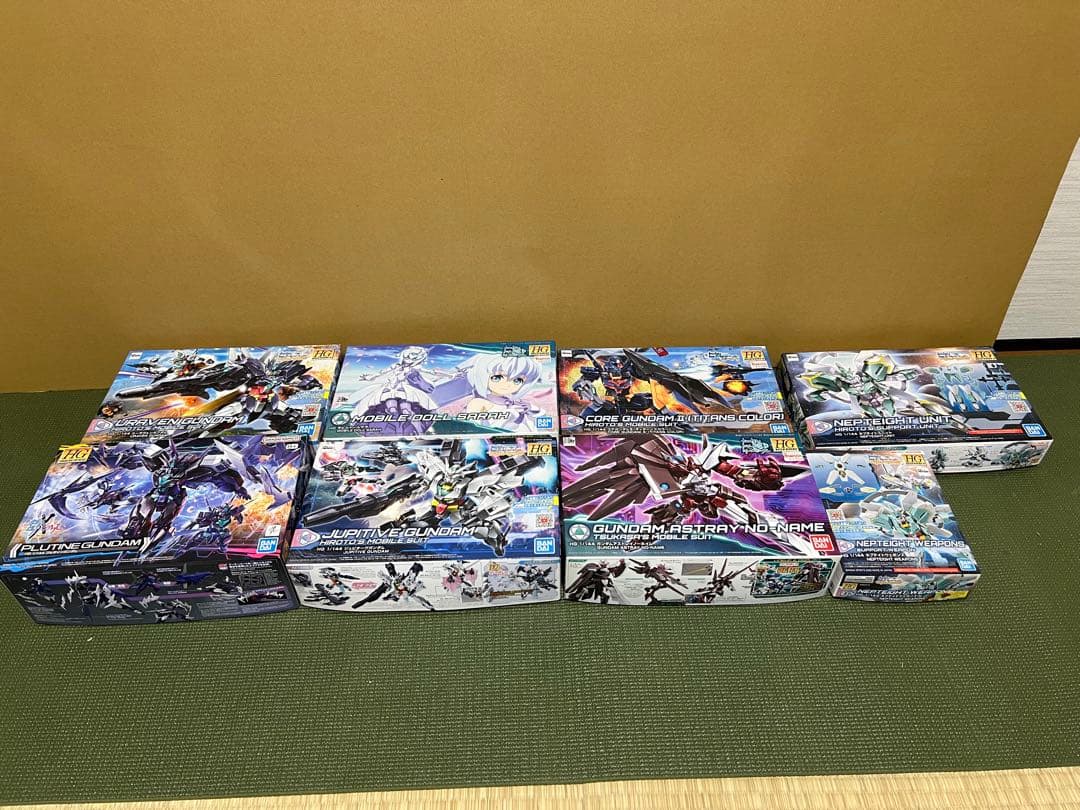 ガンダム　ビルドダイバーズ系　ガンプラ　まとめ売り　8点