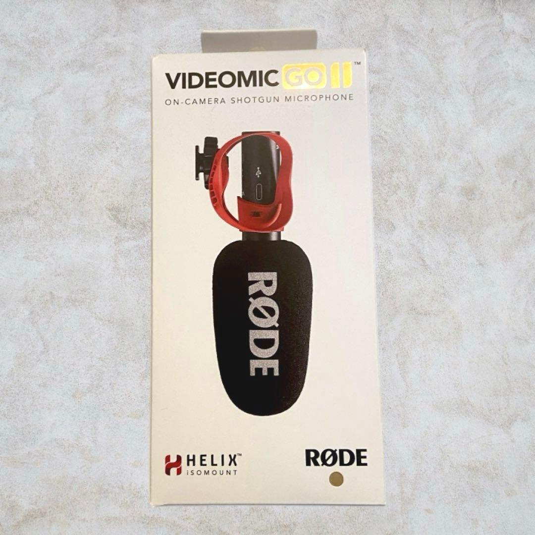 RODE VIDEOMIC GOII　マイク　テストのみ　美品