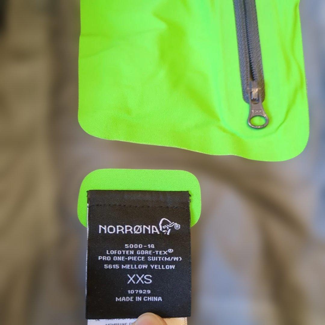 NORRNONA ノローナ　スキーウェアワンピース　（ユニセックス）XXS