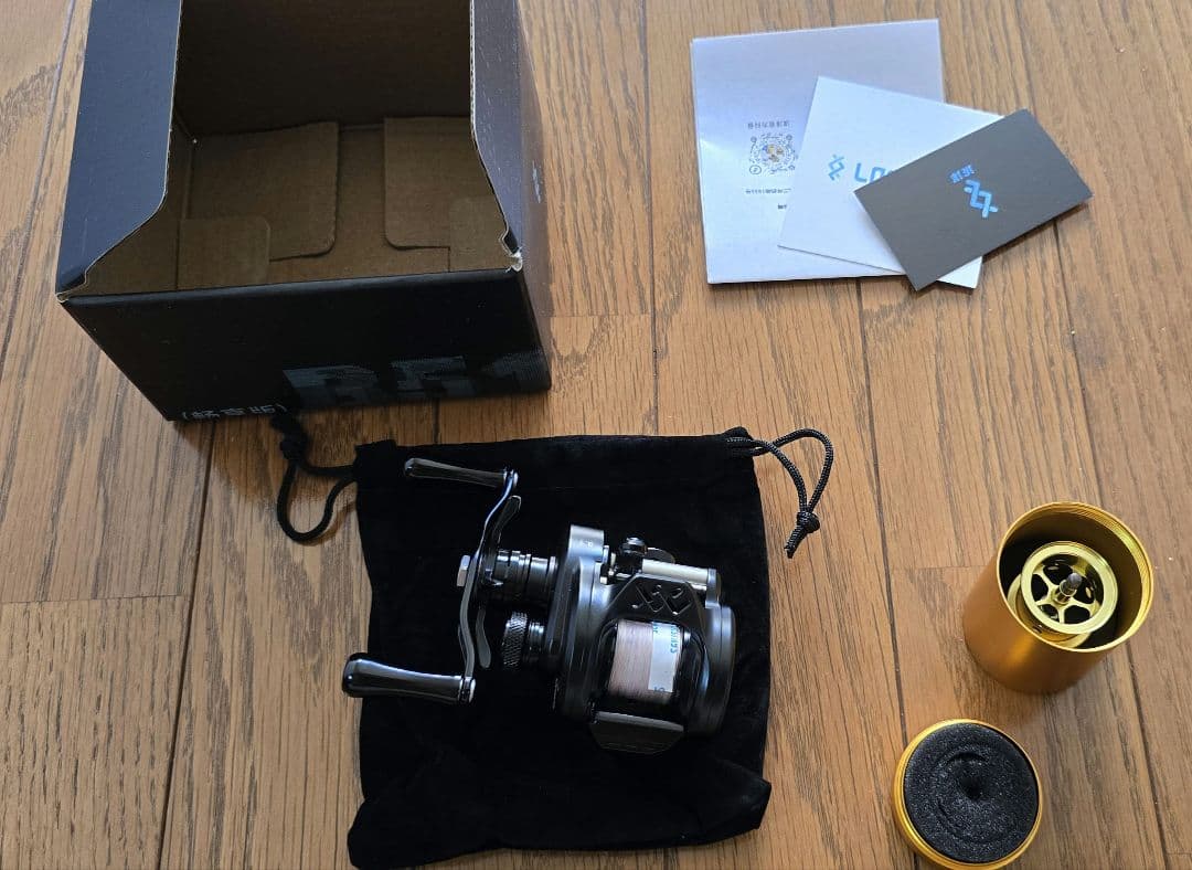 ローンズ　B51 MC-1　XG　マットブラック 新品替えスプール付き