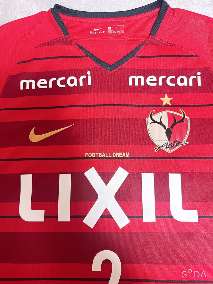 2018 鹿島アントラーズ 内田篤人 2番 ユニフォーム Mサイズ