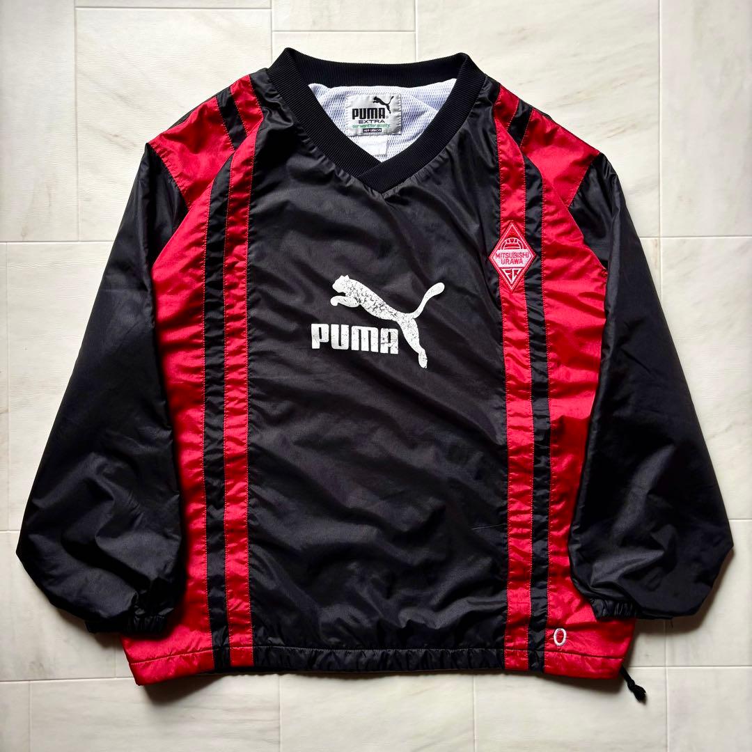 【日本製】 三菱浦和フットボールクラブ プルオーバーナイロンジャケット