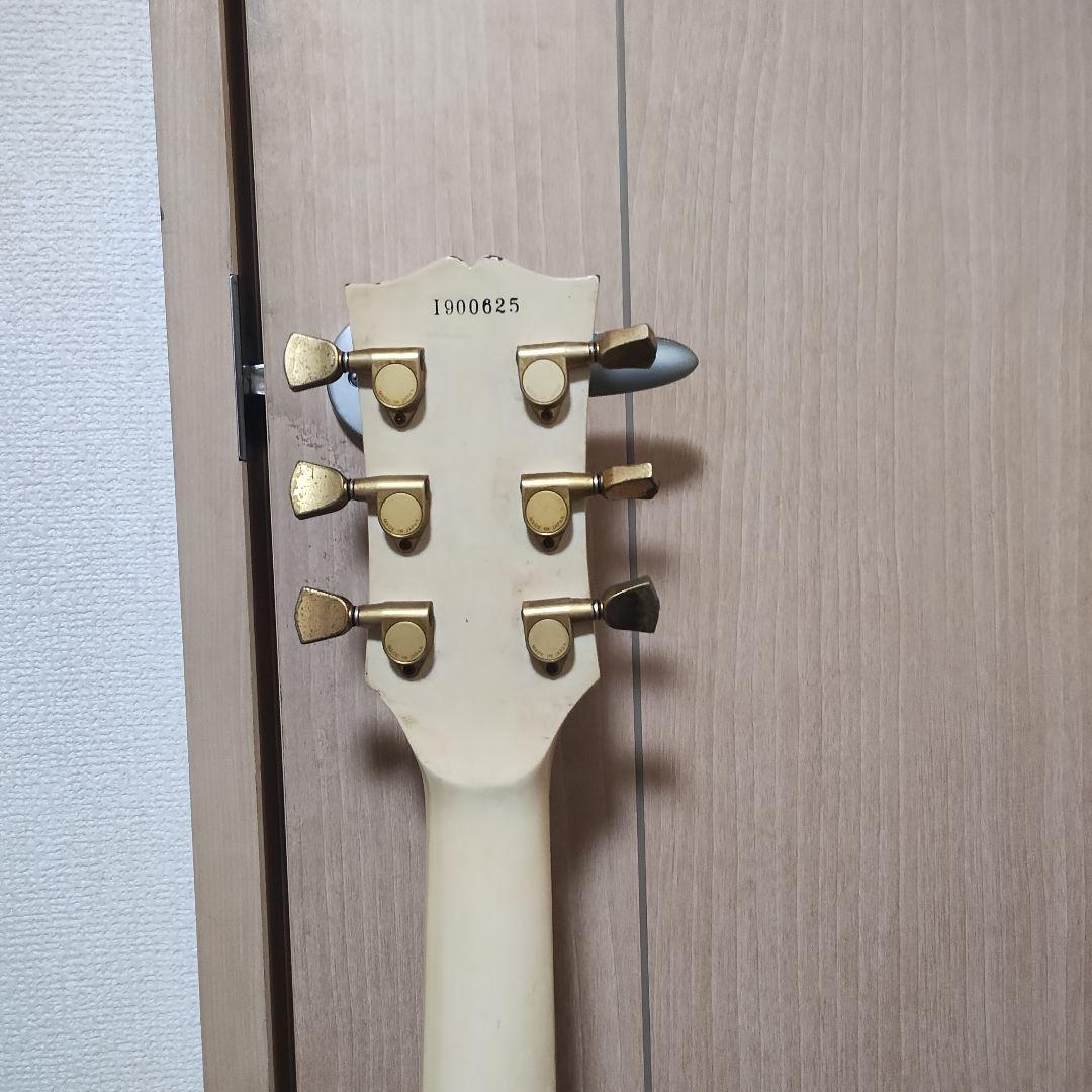 グレコ　エレキギター クリームカラー