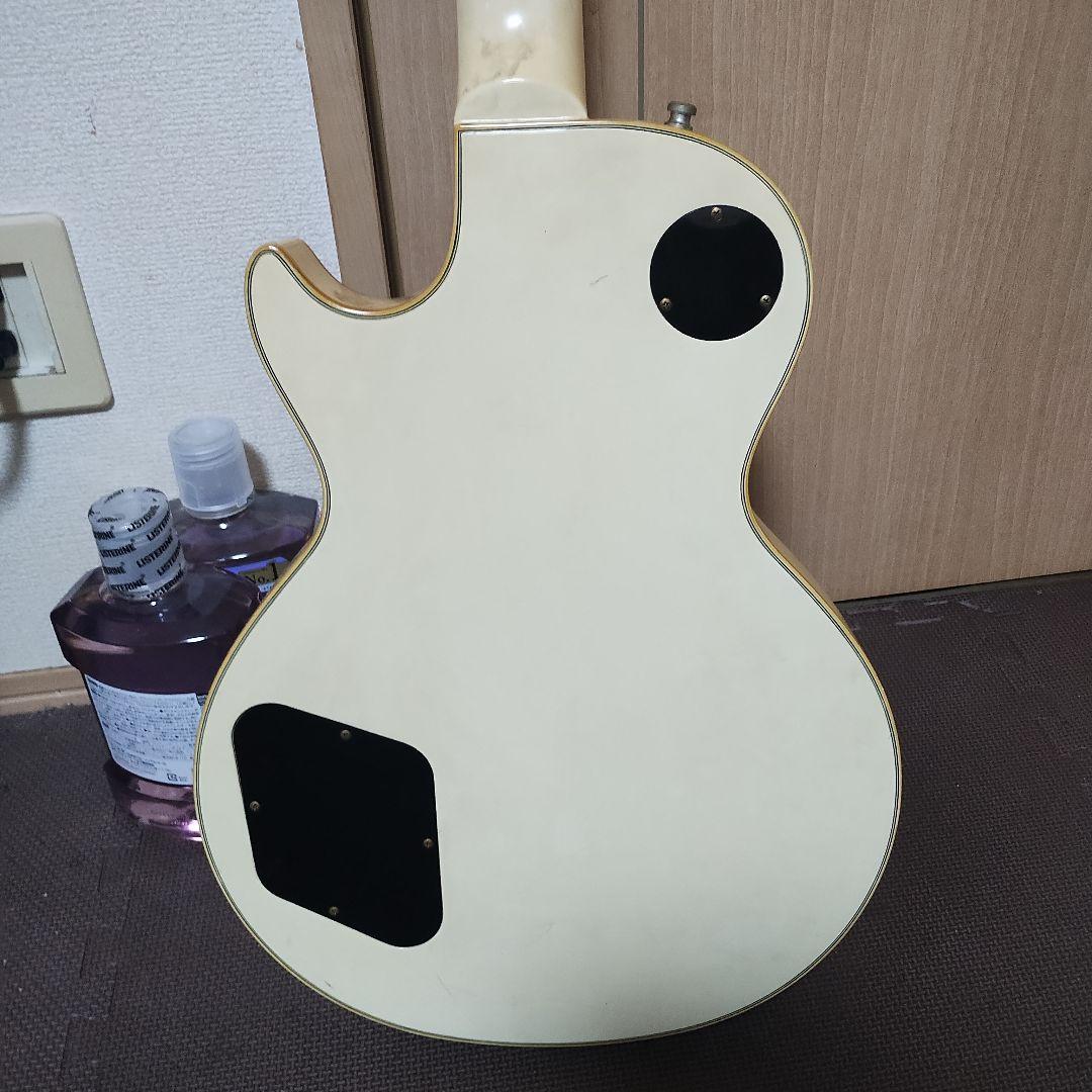 グレコ　エレキギター クリームカラー