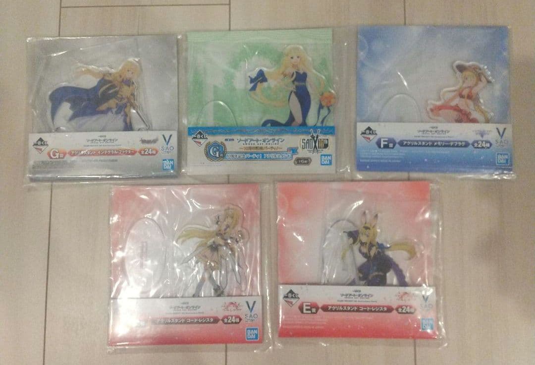 ソードアート・オンライン アリス アクリルスタンドセット