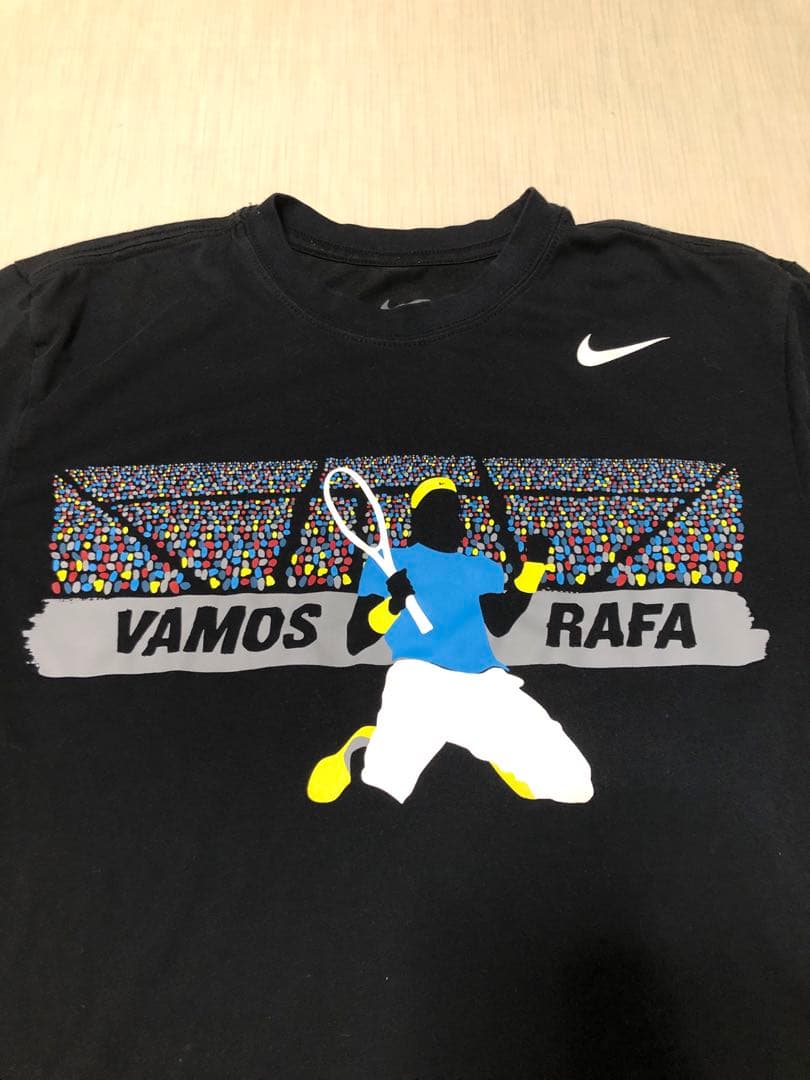 NIKE ナイキ ラファエル ナダル DRI FIT Tシャツ 黒 M