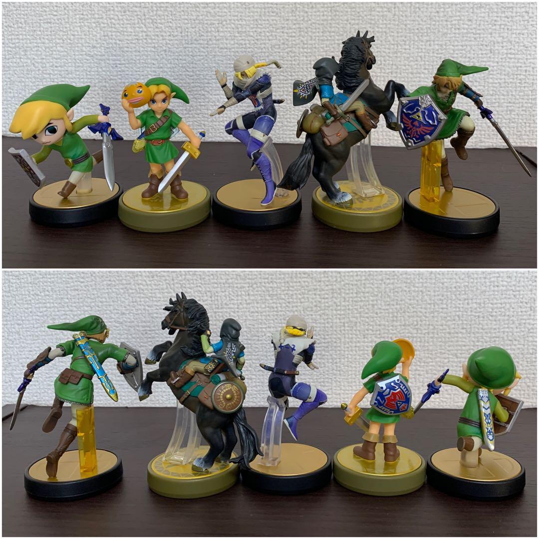 ゼルダの伝説　ゼルダ　リンク　amiibo 21体セット