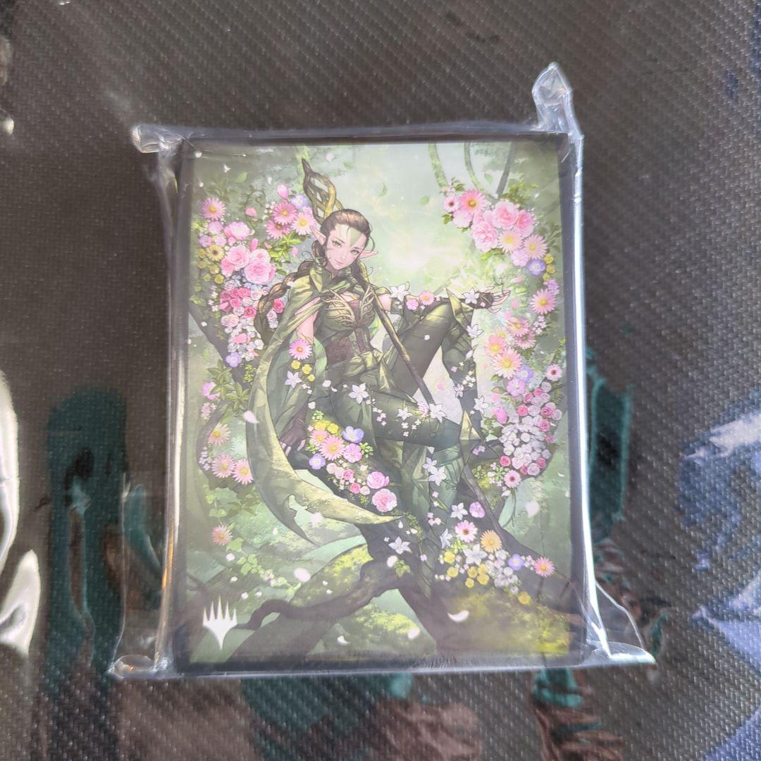 復活した精霊信者、ニッサ プレイマット スリーブ　セット　MTG