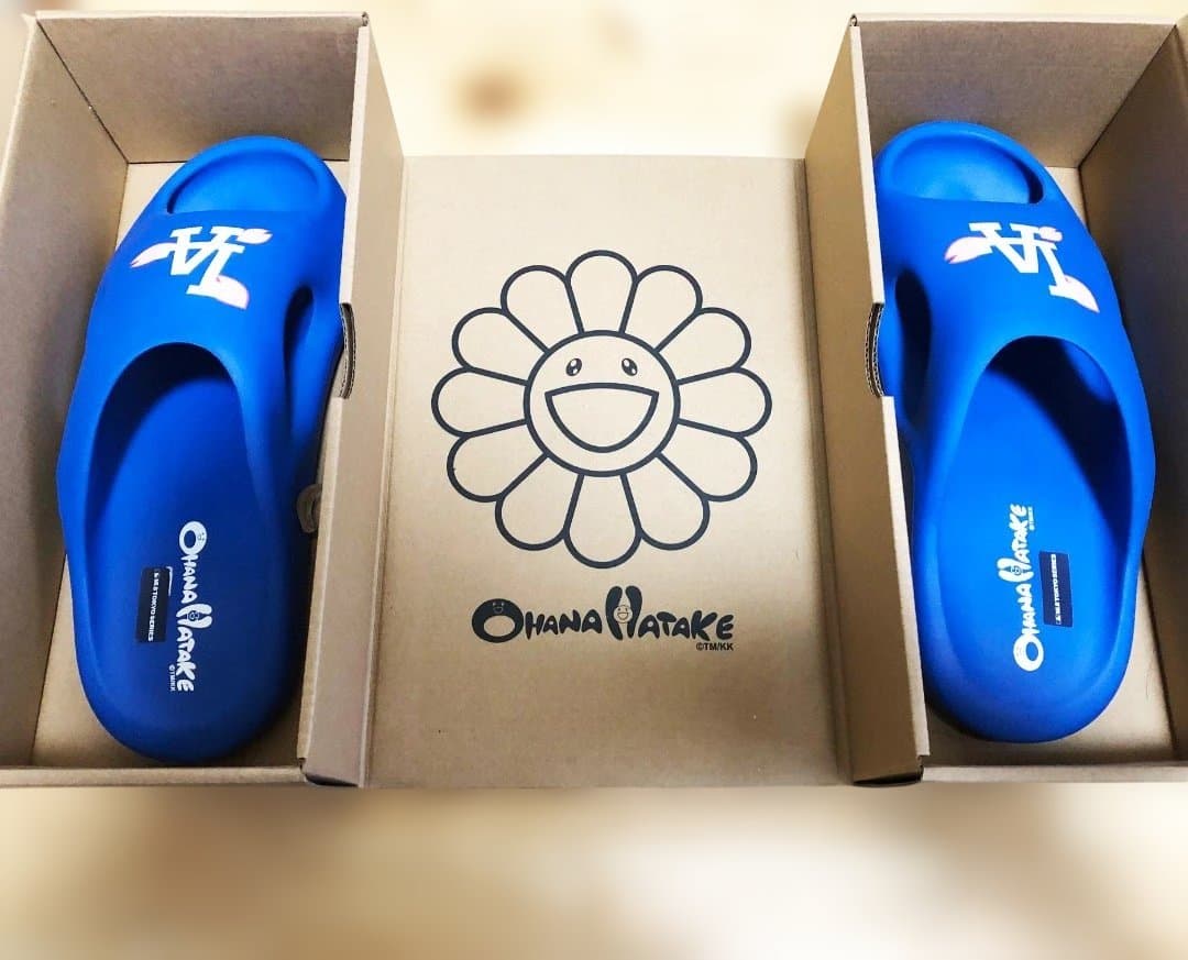 村上隆 x MLB ロサンゼルス ドジャース サンダル 27cm