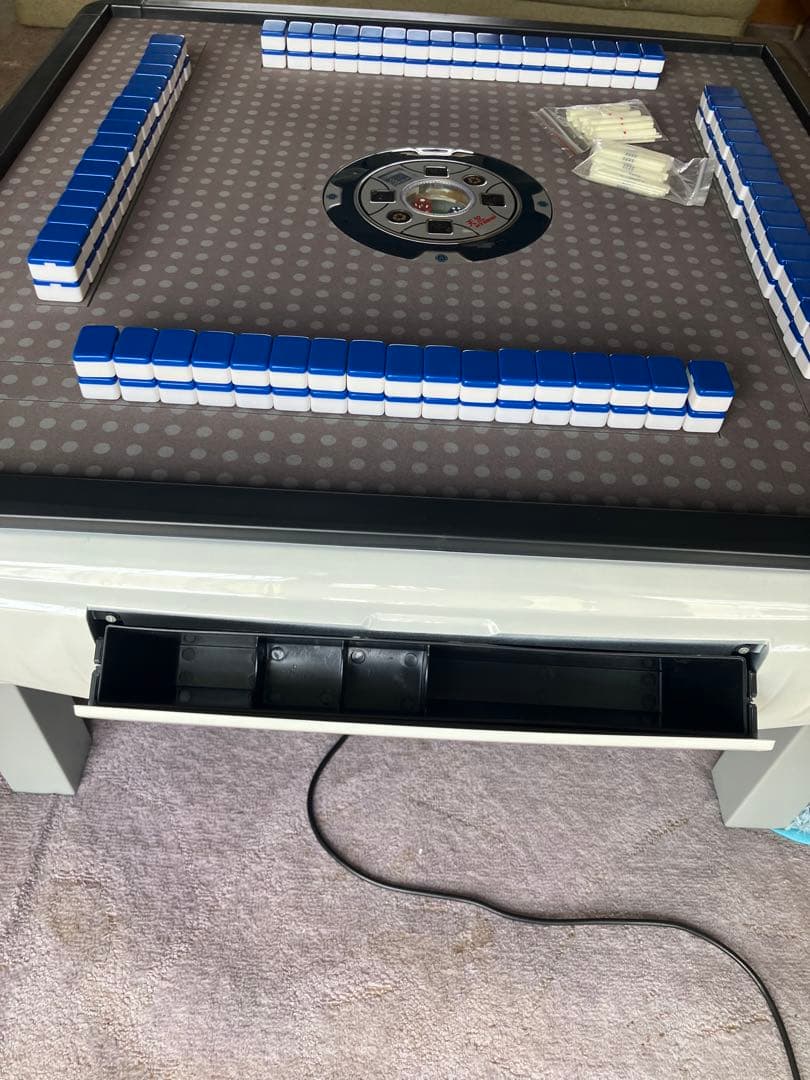 座卓式 全自動麻雀卓 天竺 hybrid 開封のみ未使用品（動作確認のみ）