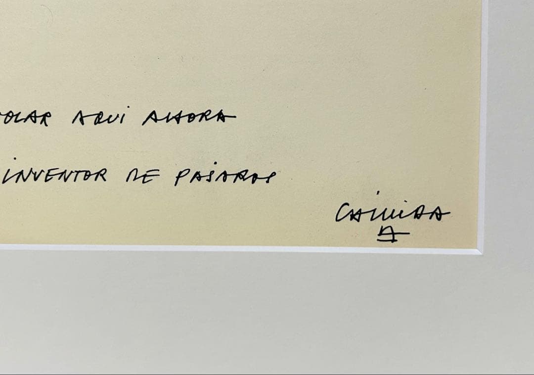 エドゥアルド・チリダ　リトグラフ