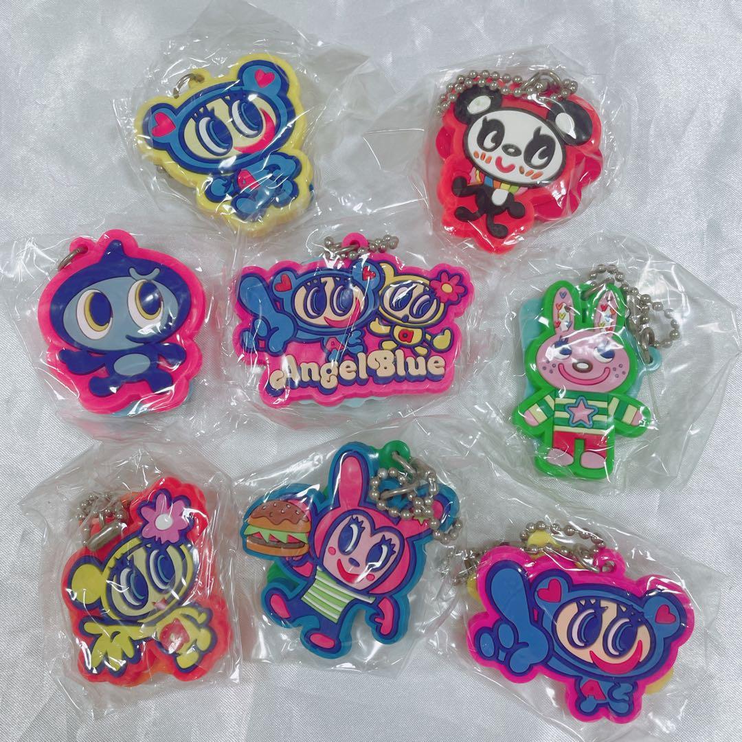 激レア◎エンジェルブルー　Angel Blue　ラバープレートキーチェーン