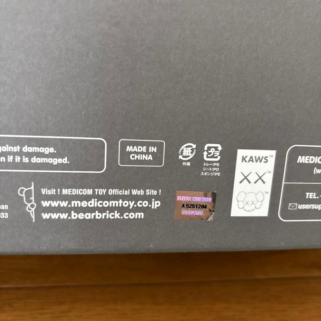 その他 kaws family brown