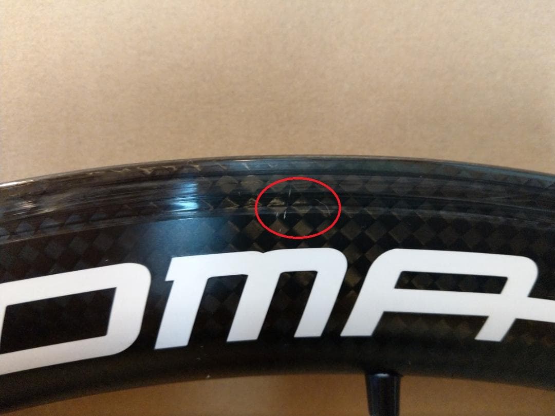 BOMA TH-W45CSP カーボン チューブラー 前後ホイールセット