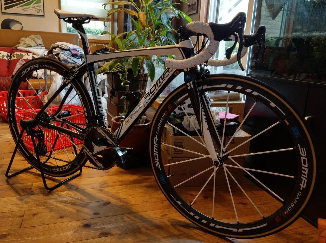 BOMA TH-W45CSP カーボン チューブラー 前後ホイールセット