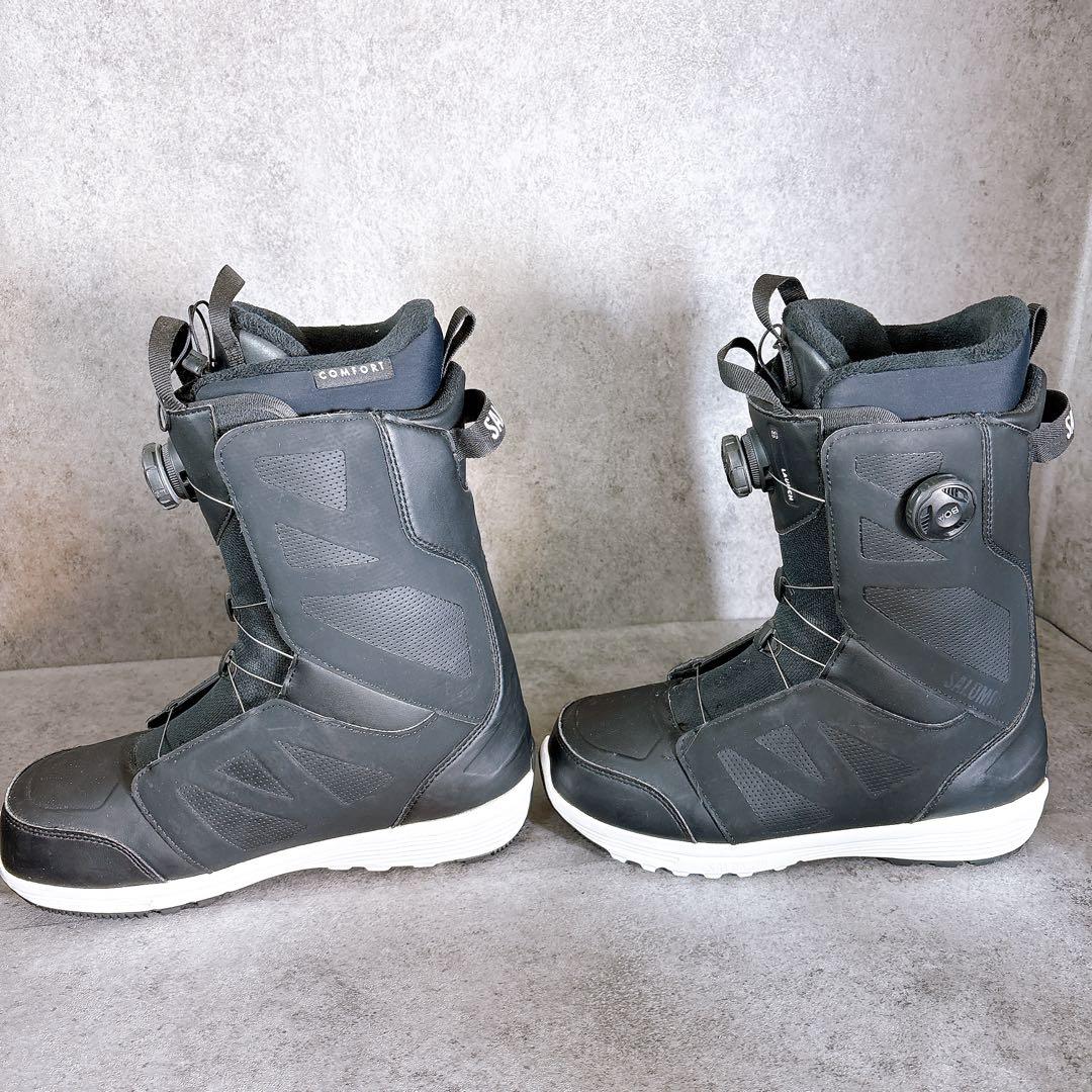 メンズスノーボードブーツSALOMONサロモン ランチ　ダブルボア　27センチ